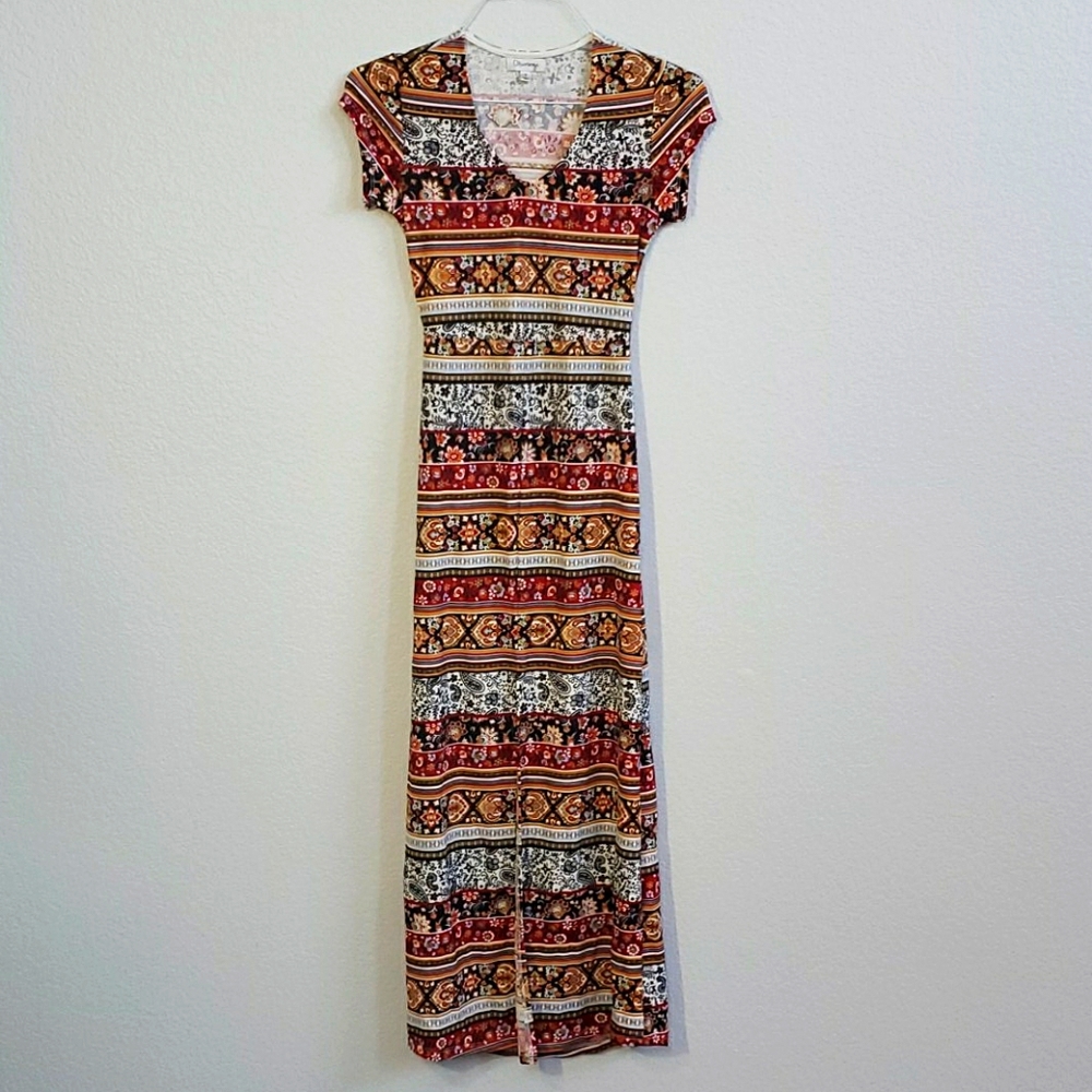 Short Sleeve Maxi Dress NWOT